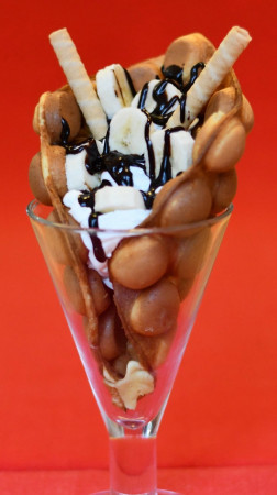 Banánová se šlehačkou